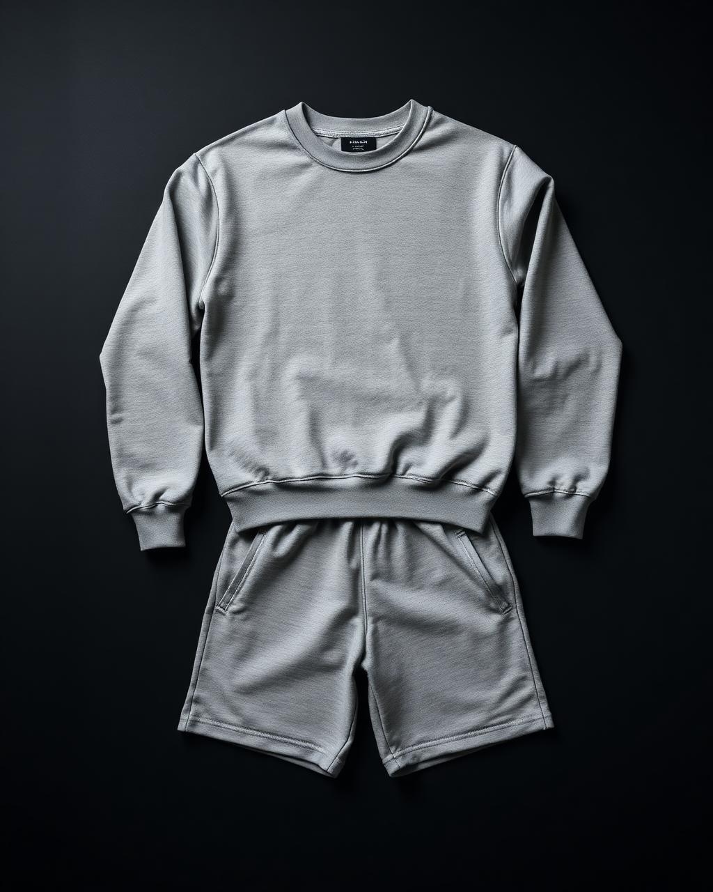 Concrete grey matching set