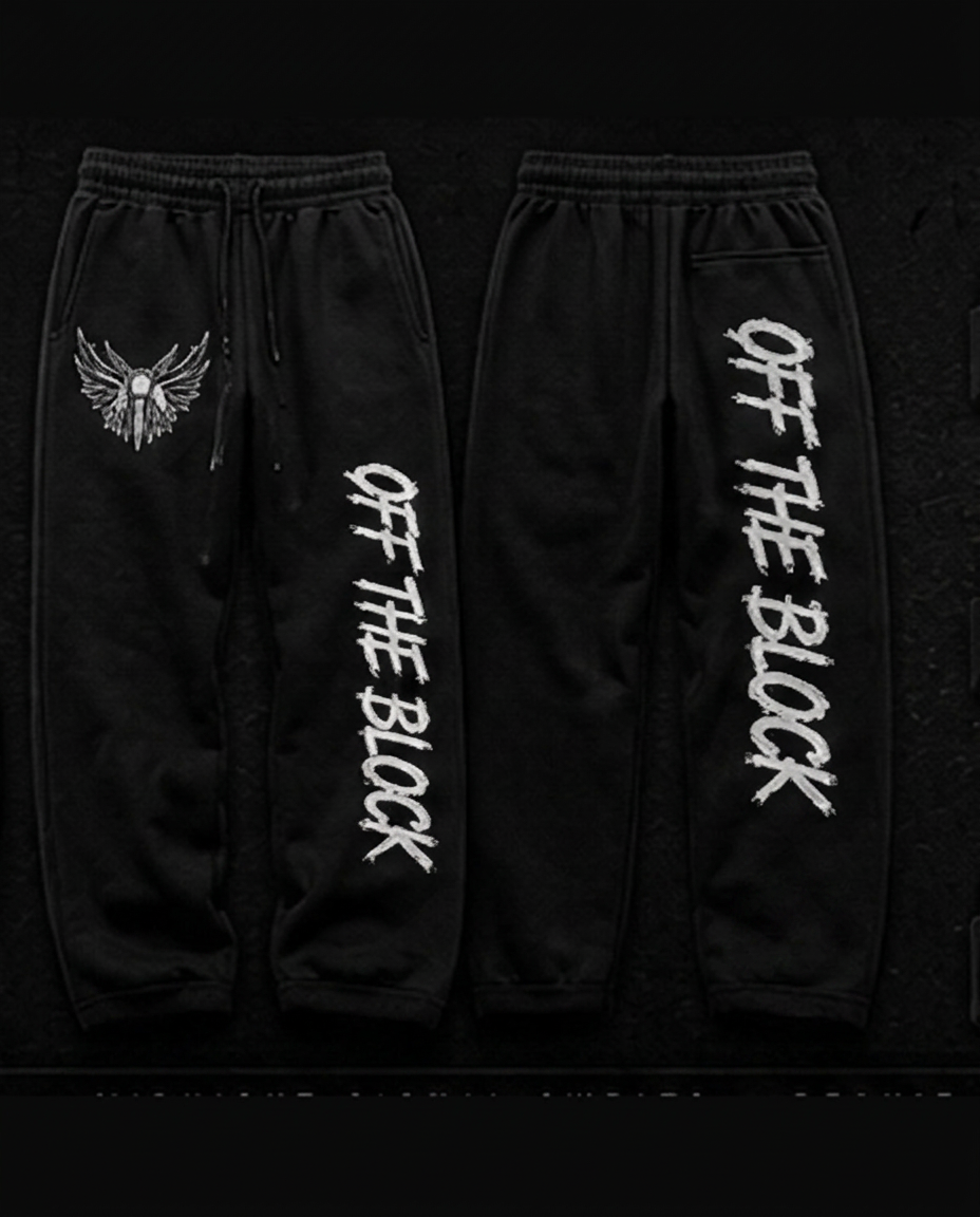 MIDNIGHT SIGNAL SWEATS from the SIGNAL 00 Off the Block collection